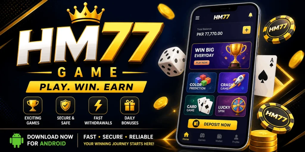 HM77 Game Download – Trusted Android App in Pakistan Latest Version 2026 1 hm77 game